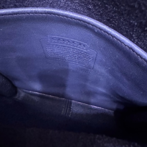 Coach Vintage Station Bag PURPLE Rare - Picture 11 of 12